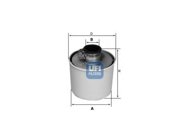 Original UFI Filters Luftfilterelement 27.091.00