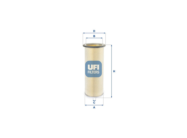Original UFI Filters Luftfilterelement 27.222.00