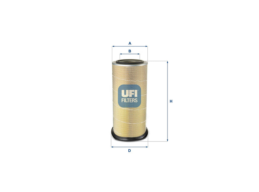 Original UFI Filters Luftfilterelement 27.277.00
