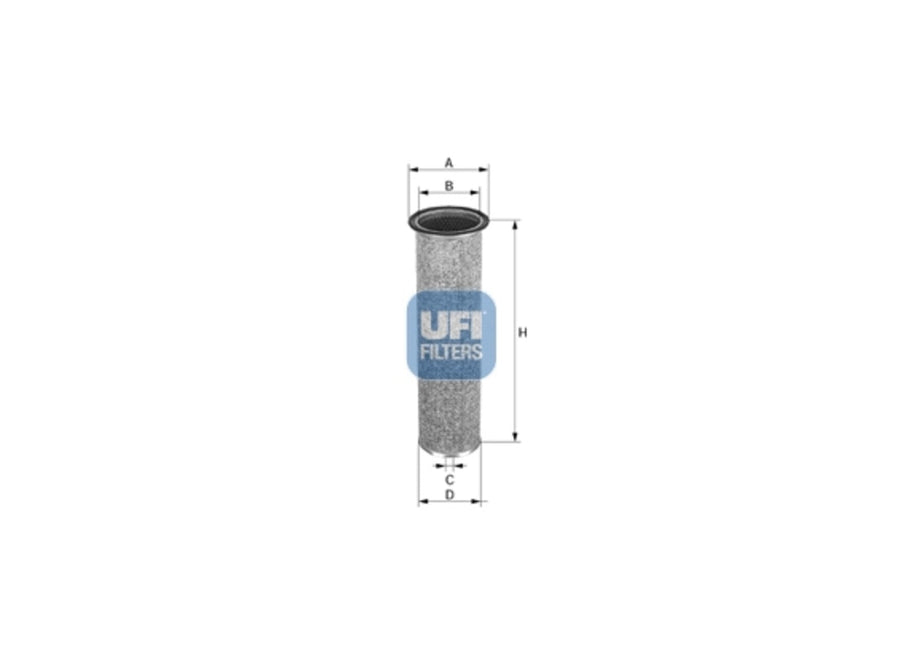 Original UFI Filters Luftfilterelement 27.377.00