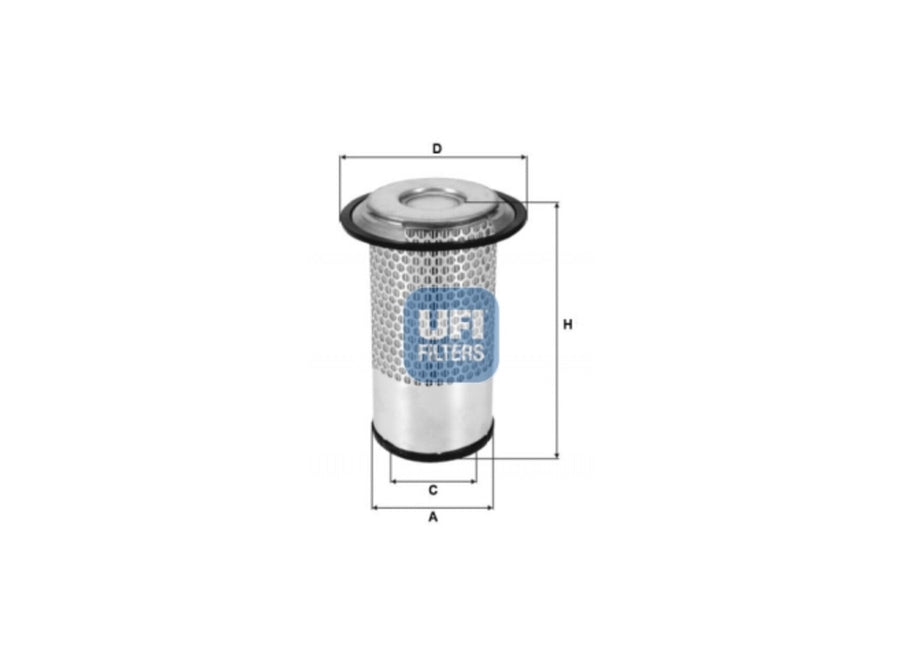 Original UFI Filters Luftfilterelement 27.555.00