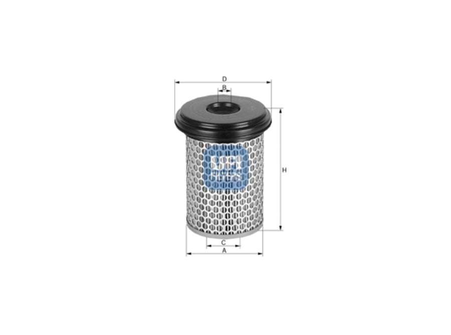 Original UFI Filters Luftfilterelement 27.838.00