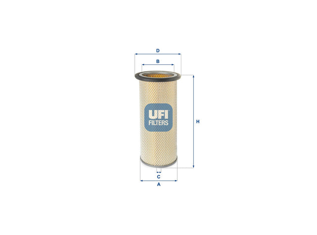 Original UFI Filters Luftfilterelement 27.894.00