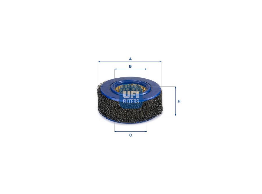 Original UFI Filters Luftfilterelement 27.905.00