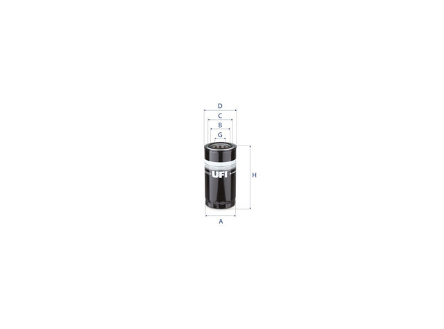 Original UFI Filters Luftfilterelement 27.999.00