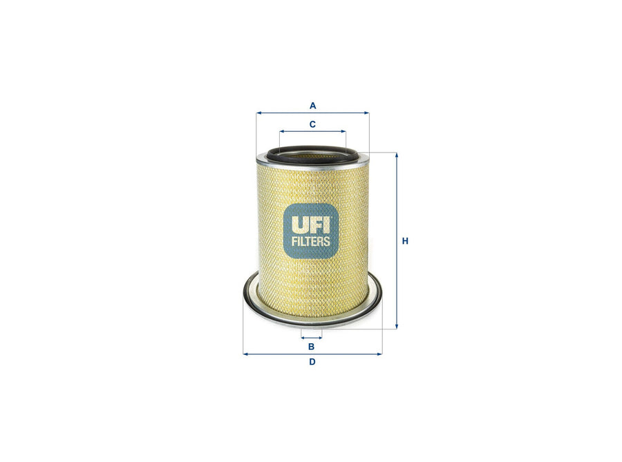 Original UFI Filters Luftfilterelement 27.A24.00