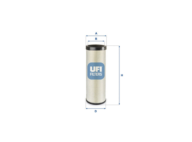 Original UFI Filters Luftfilterelement 27.A44.00