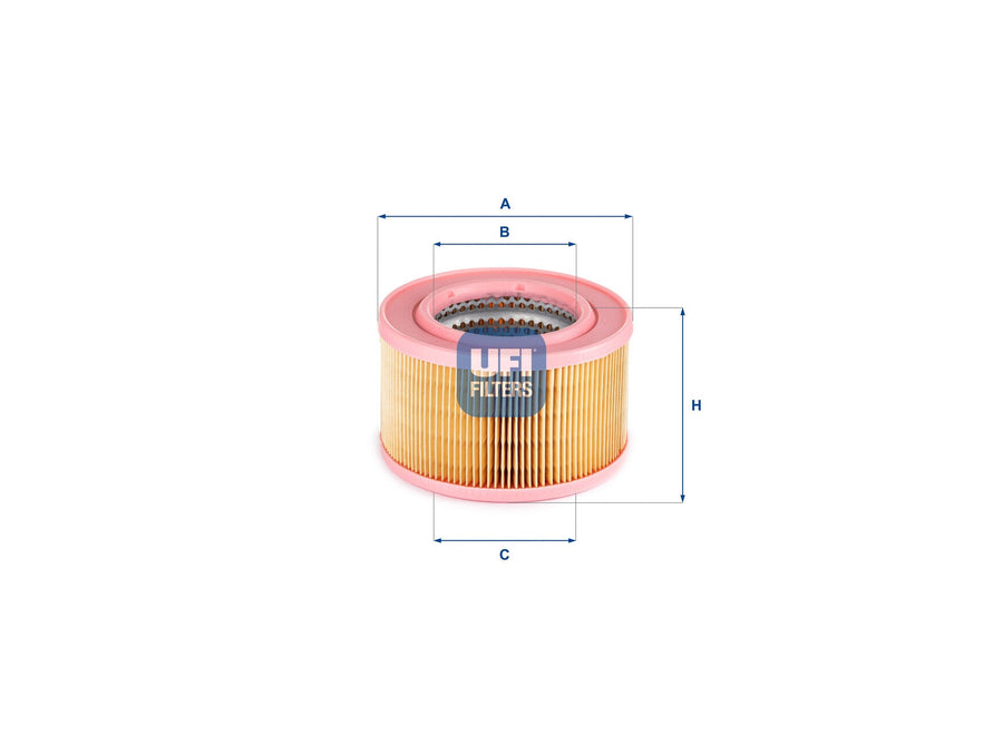 Original UFI Filters Luftfilterelement 27.B04.00
