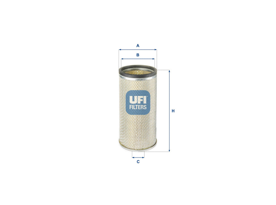 Original UFI Filters Luftfilterelement 27.C77.00
