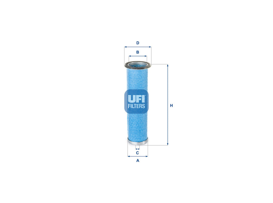 Original UFI Filters Luftfilterelement 27.D27.00