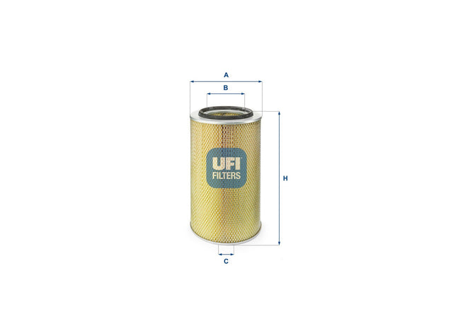 Original UFI Filters Luftfilterelement 27.D47.00