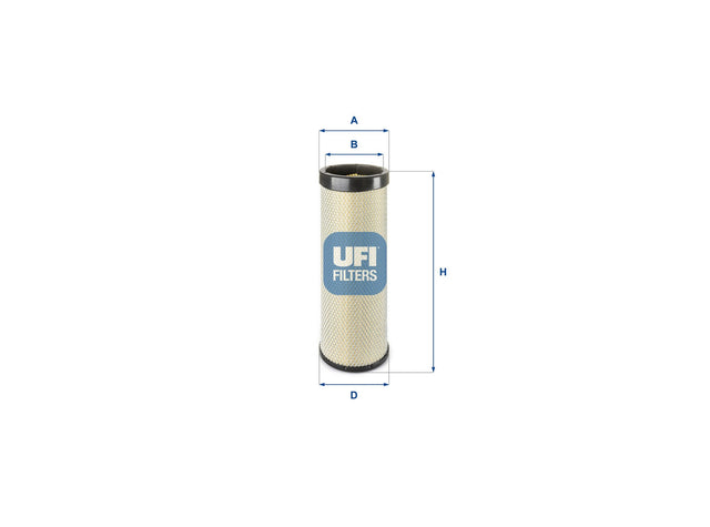Original UFI Filters Luftfilterelement 27.D62.00