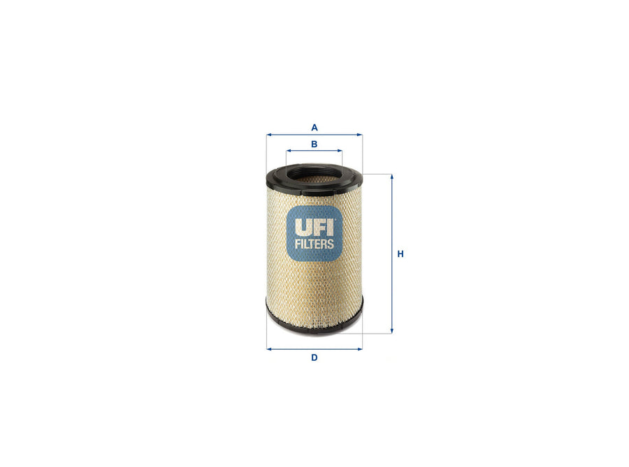Original UFI Filters Luftfilterelement 27.E22.00