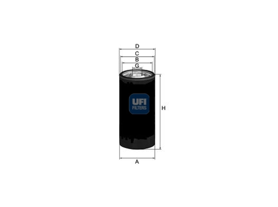 Original UFI Filters Ölfilter SpinOn 23.179.00