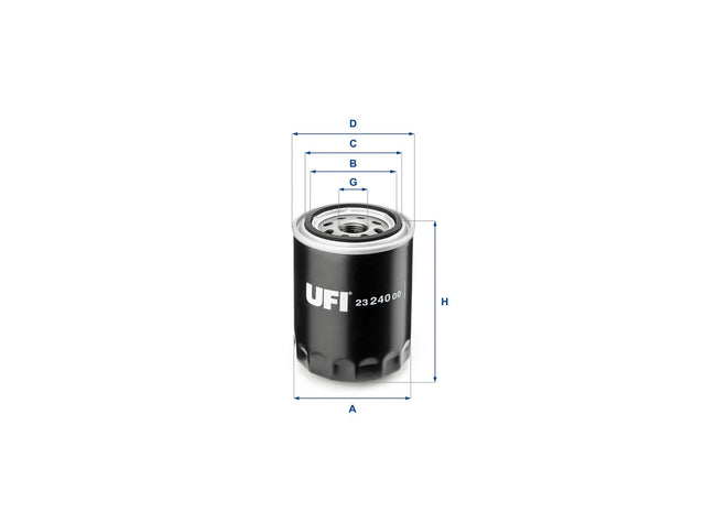 Original UFI Filters Ölfilter SpinOn 23.240.00