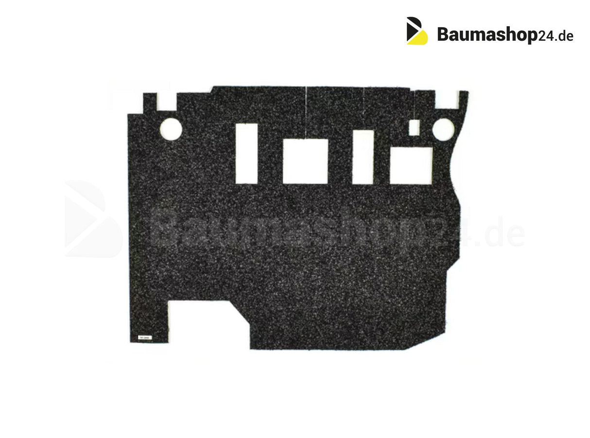 Volvo Fußmatte  ECR355 E - Basic //  Aussparungen