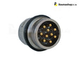 OilQuick Elektro-Stecker 3/4 Zoll 10-polig 4116435 OQ70/55 OQ80