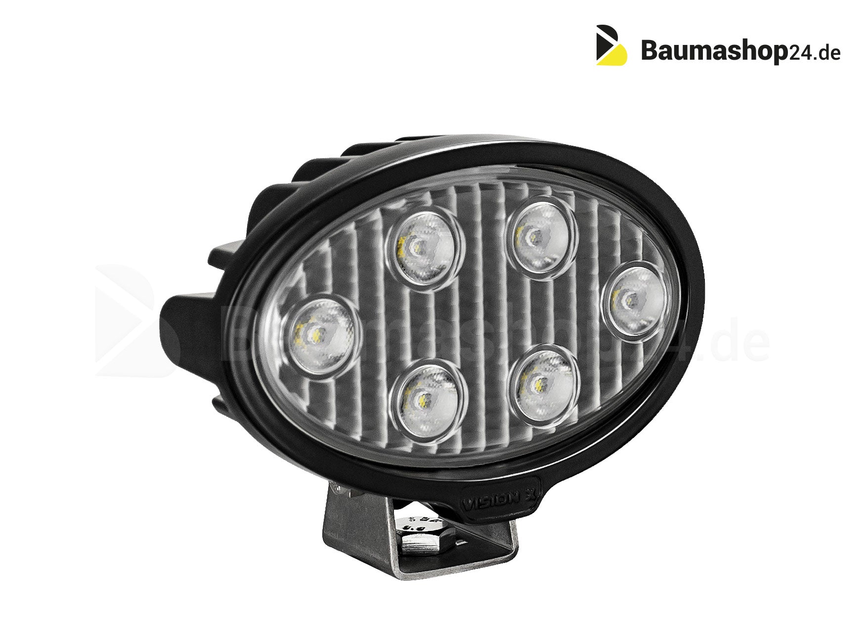 Vision X LED 3168 Lumen Oval Housing 6 Led VWO050640 Light Duty der VL-Serie