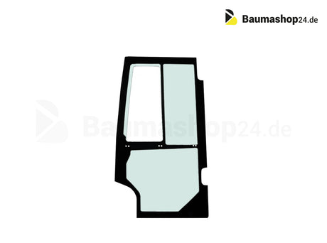 Premium Line JCB Türscheibe Rechts 827/80388 für 411 | 412S | 416 | 416S Türscheibe Ersatzteil