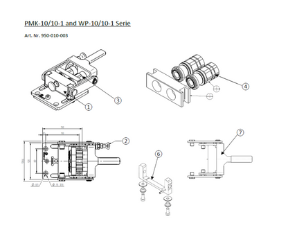 Taklock Ersatzteil Kupplungsstecker DN10 für PMK-10 / PMK-13
