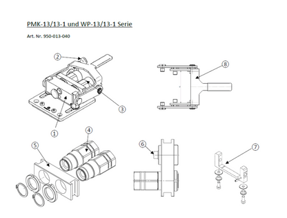 Taklock Ersatzteil Kupplungsdummy DN13/13