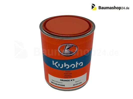 Original Kubota Farbdose Orange W21US-PC006