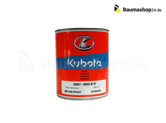 Original Kubota Farbdose Grau W21US-PC027
