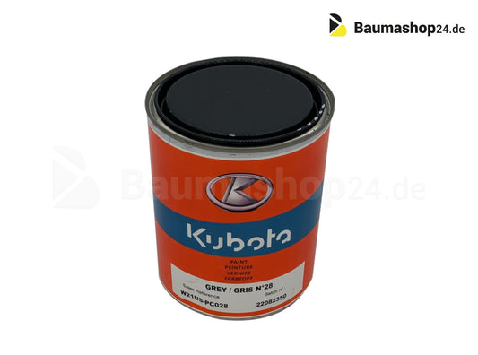 Original Kubota Farbdose Grau W21US-PC028